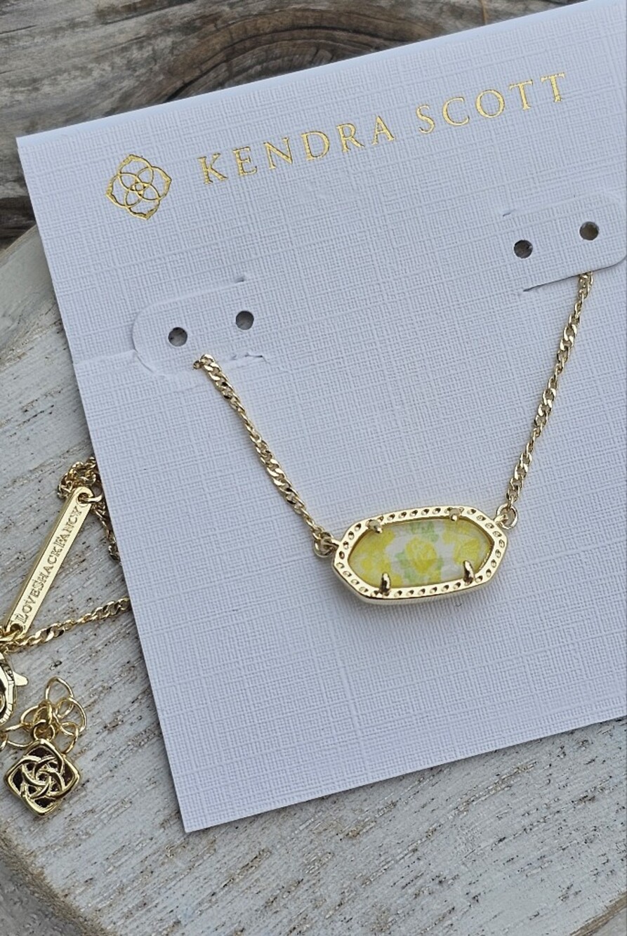 Kendra Scott x LoveShackFancy Sun Glow Blooming Heirloom Elisa Necklace